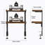 Metal,Manufactured Wood Desk Organiser-2023883572