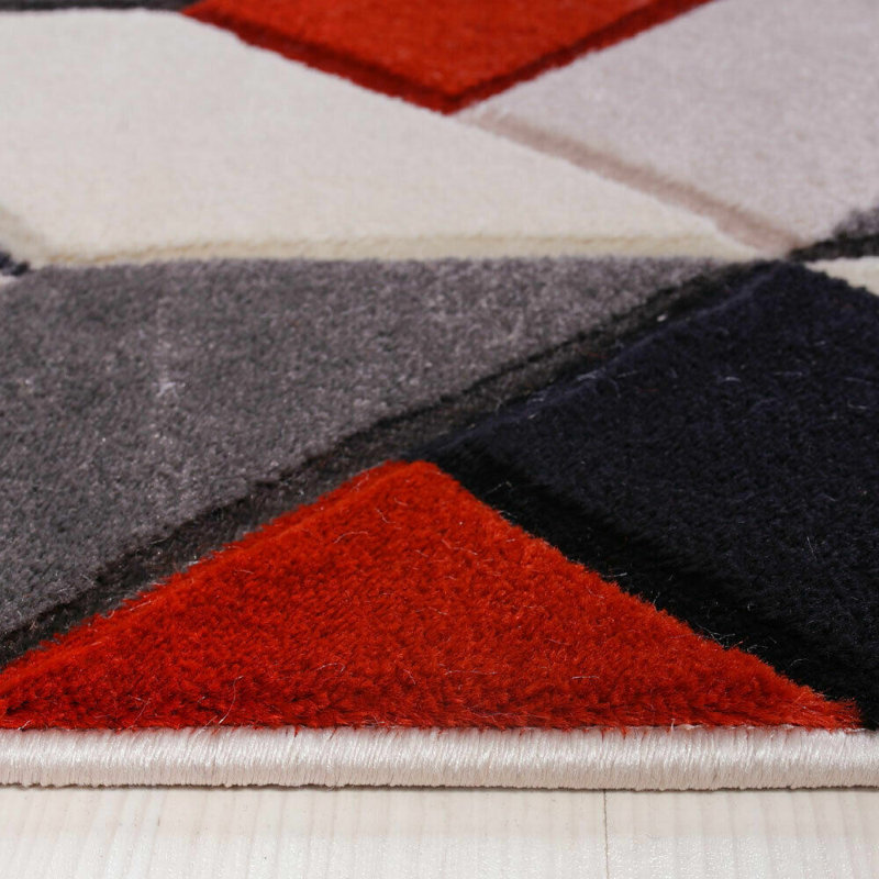 Glassman Geometric Area Rug, Rectangle 200 x 290cm