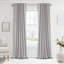 Paire de rideaux occultant et texturé 100% lin 50 po (ensemble de 2)-932488679-924673602