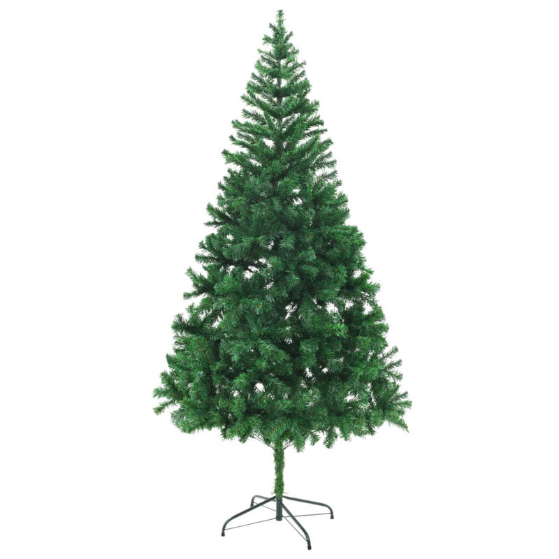 Arbre de Noël artificiel illuminé avec support Décoration de fête d'arbre de Noël
