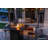 Square Propane Smokeless Fire Pit Table