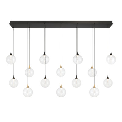 Iissa 14L 72" Mix Chandelier
