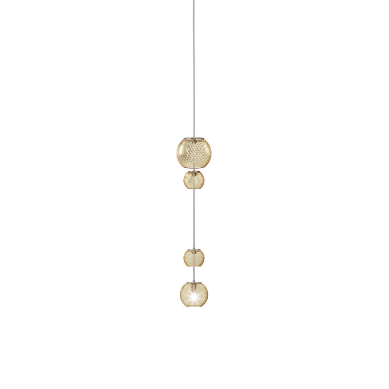 Oto 1 - Light Pendant, Amber