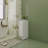 Freestanding Bathroom Storage Cabinet, 12" S,Soft Close Doors,Floor Mounting Design,(Kd-Packing)
