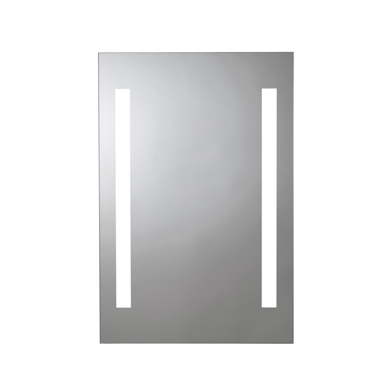 Thornton Bathroom Mirror with LED Light Strips (60H x 40W)