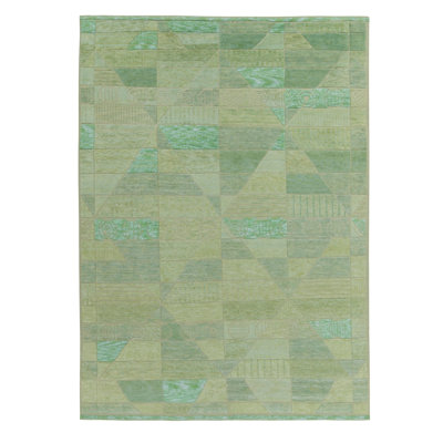 Scandinavian Wool Geometric Area Rug