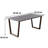 Sal Solid Wood Base Dining Table-1087910957