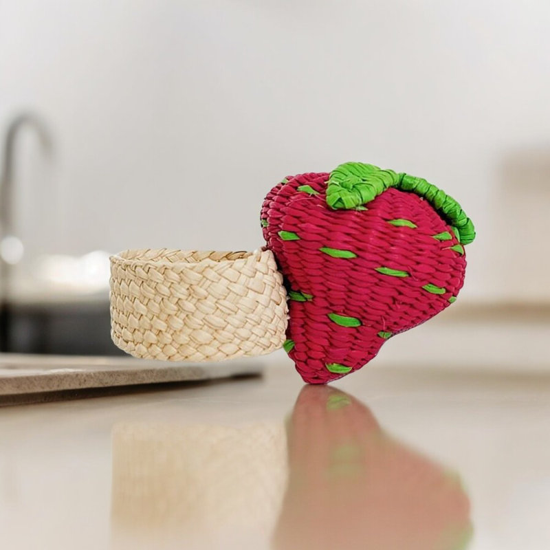 Strawberry Napkin Ring, 4