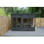 4Life 10x6 Pressure Treated Double Door Pent Summerhouse-87224169
