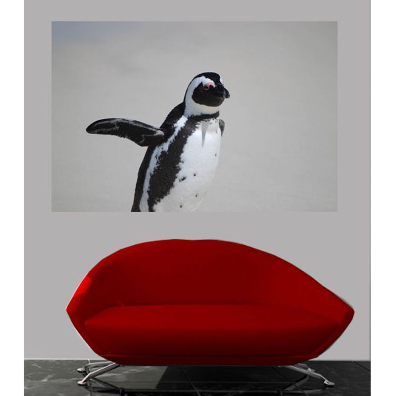 Animals Non-Wall Damaging Wall Decal, 32" H x 48" W
