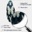 Art mural en forme de papillon Matt Matting-110469289
