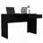 Writing Computer Desk, One Drawer -Black