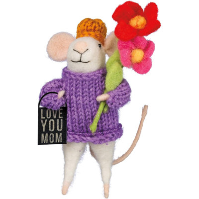  Love You Mom Mouse Critter