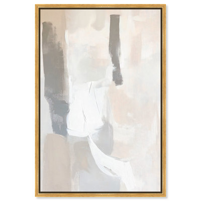 «Softened Echoes I Canvas Minimalist Boho» par Art Remedy