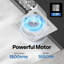 165 CFM Ceiling Bathroom Exhaust Fan with 6500K LED Light, Cool White Light