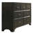 Ashiana 7-Drawer Rectangular Dresser in Gray
