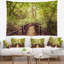 Jungle dans une tapisserie de style vintage Landscape-28505700
