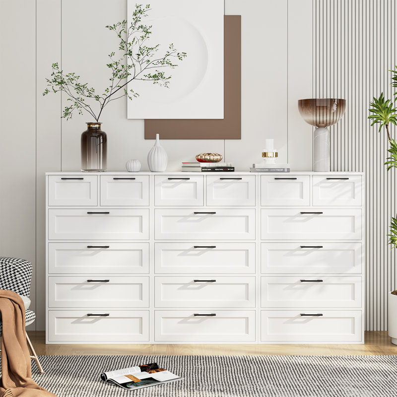 Lark Manor Ammamaria 6 - Drawer Dresser & Reviews | Wayfair