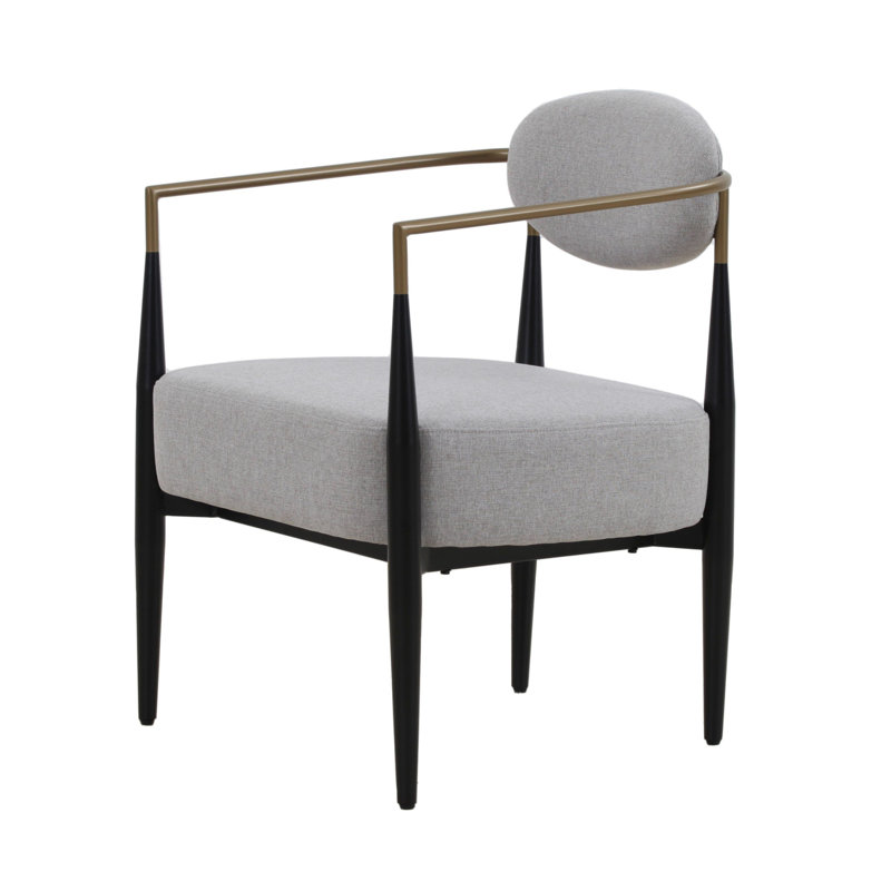 Fauteuil d'appoint Lasheena, Gris