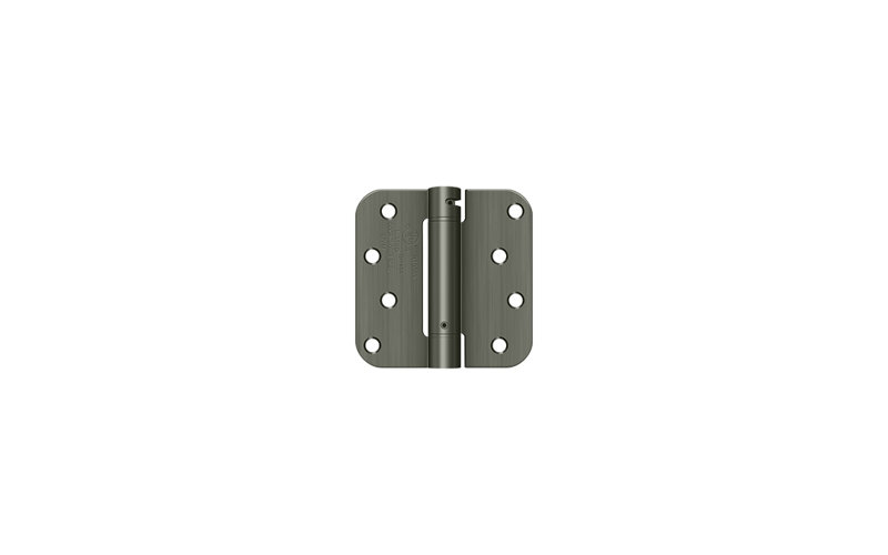 Steel Hinge, Antique Nickel