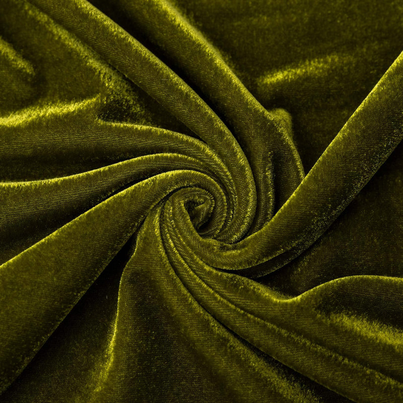 Nappe en velours à volants rectangulaire