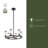 Revolve 6 - Light Dimmable Wagon Wheel Chandelier-63492281