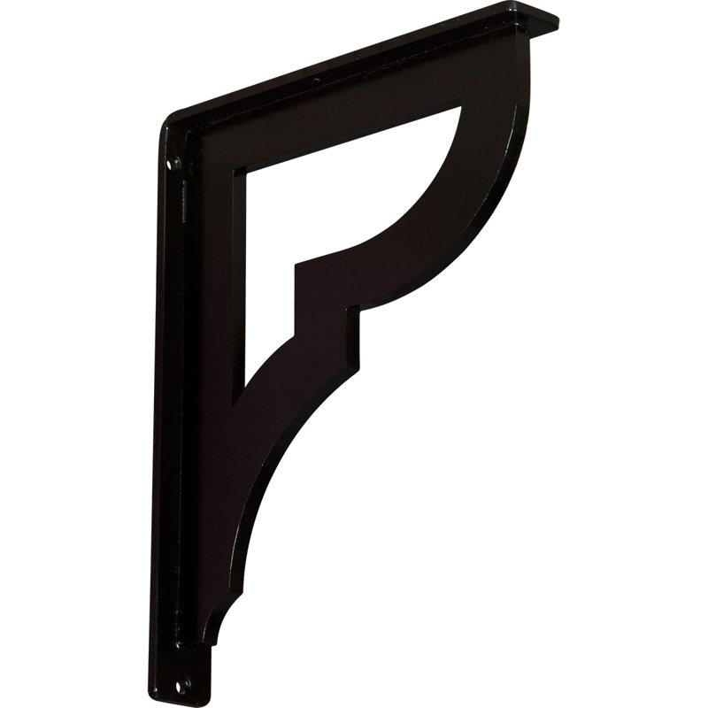 Bradford Wrought Iron Bracket, 1.5" x 12"