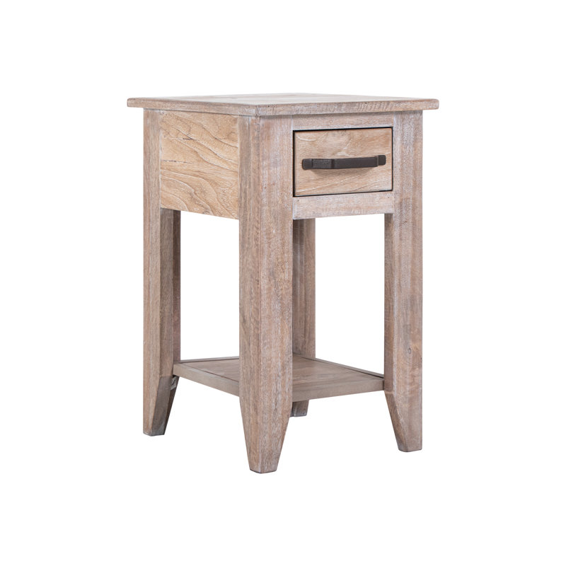 1 tiroir, 1 tablette, table de chevet