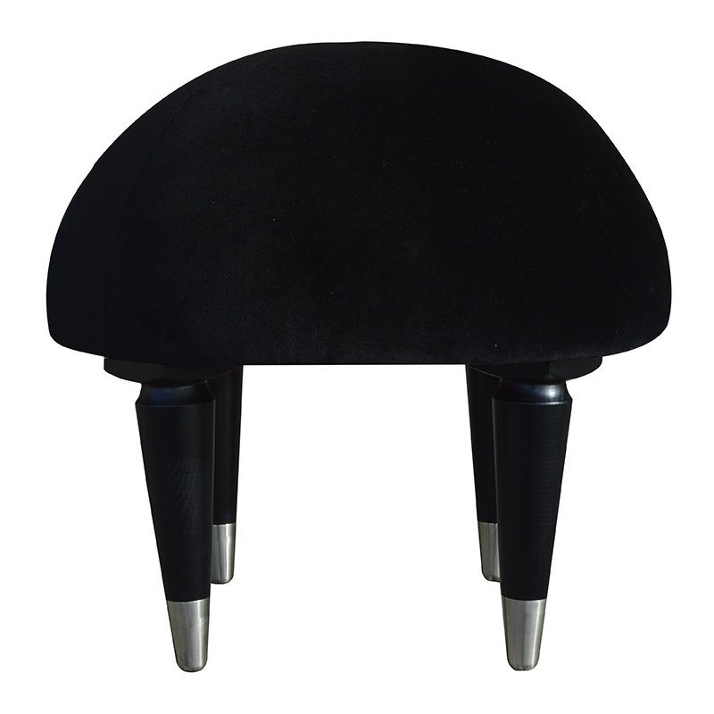 Solid + Manufactured Wood Accent Stool