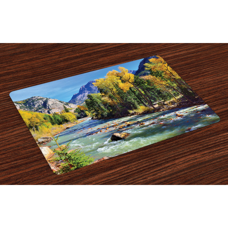 Moyer Landscape Mountains of Colorado Placemat