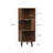 Ilana Corner Bookcase Corner Bookshelf Storage Rack-1885642471