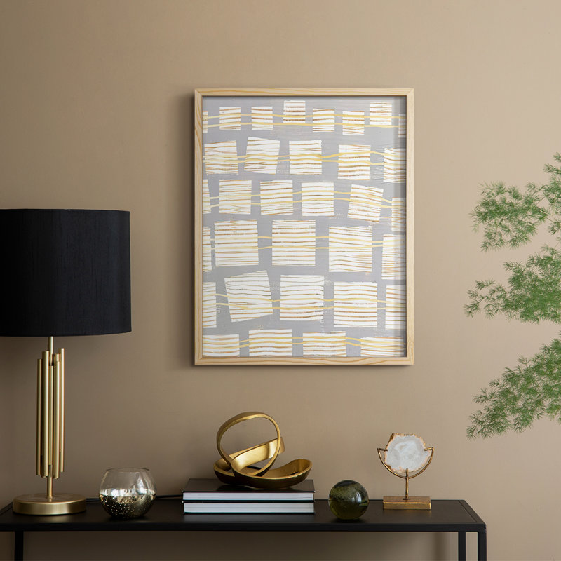 NetworksI Framed Print - Solid Wood