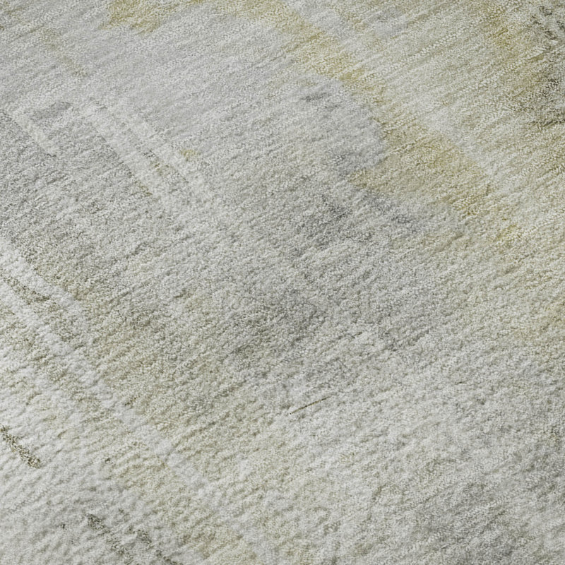 Premium Machine Washable Kelton AMF1233 Abstract Rug, Rectangle 10' x 14'
