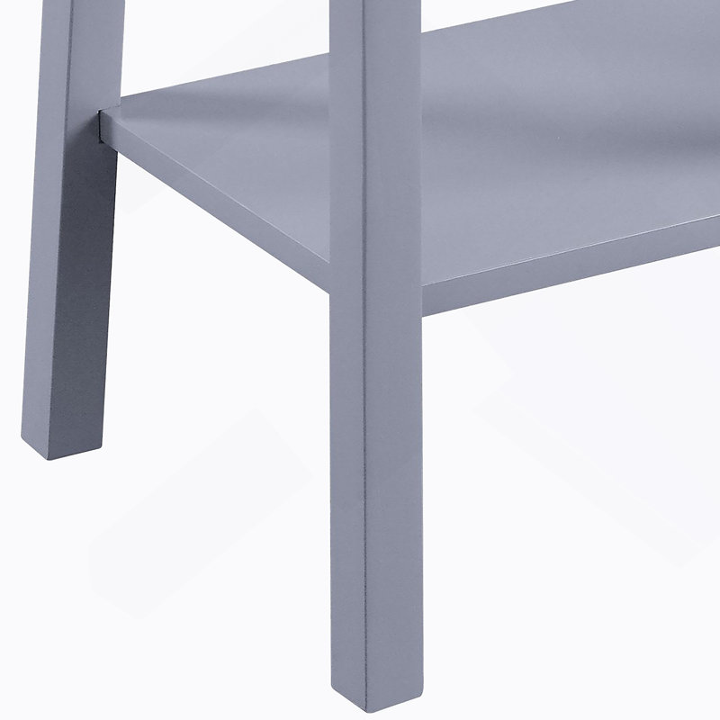 Table d'appoint Kaife, Gris