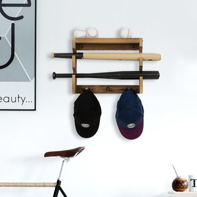 Solid Wood Multi-Use Sports Rack