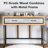 Abdulaleem Vanity Table with Lighted Mirror-1218541037