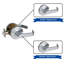 Multipack de levier de porte de passage robuste (couloir et garde-robe)