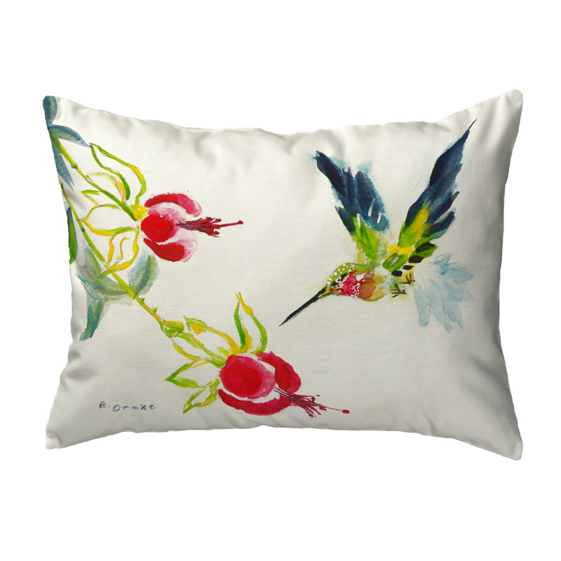 Coussin lombaire intérieur / extérieur Hummingbird Hummingbird