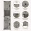Armoire de rangement 66 po-115706720