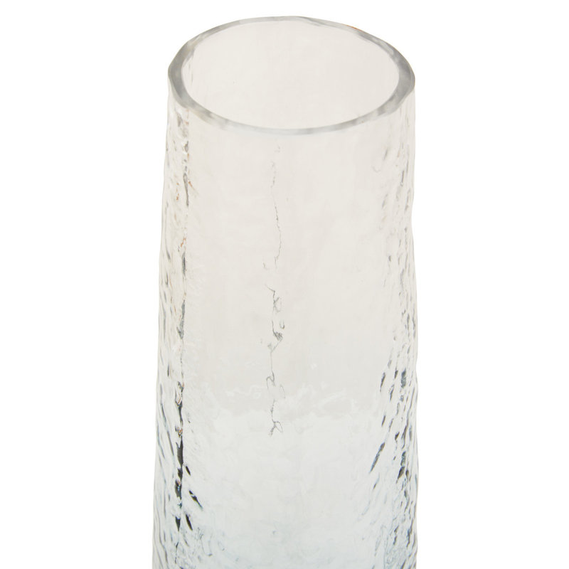 Azon Handmade Glass Table Vase, 25cm H x 9cm W x 9cm D