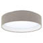 LED flush ceiling light Pasteri, 32 cm made of fabric-14441211