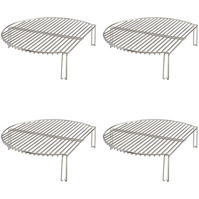 Grille de cuisson en acier inoxydable Kamado Joe Classic Joe (paquet de 4)