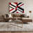 Hard Edge 67 Blue Canvas Wall Art-1965654112