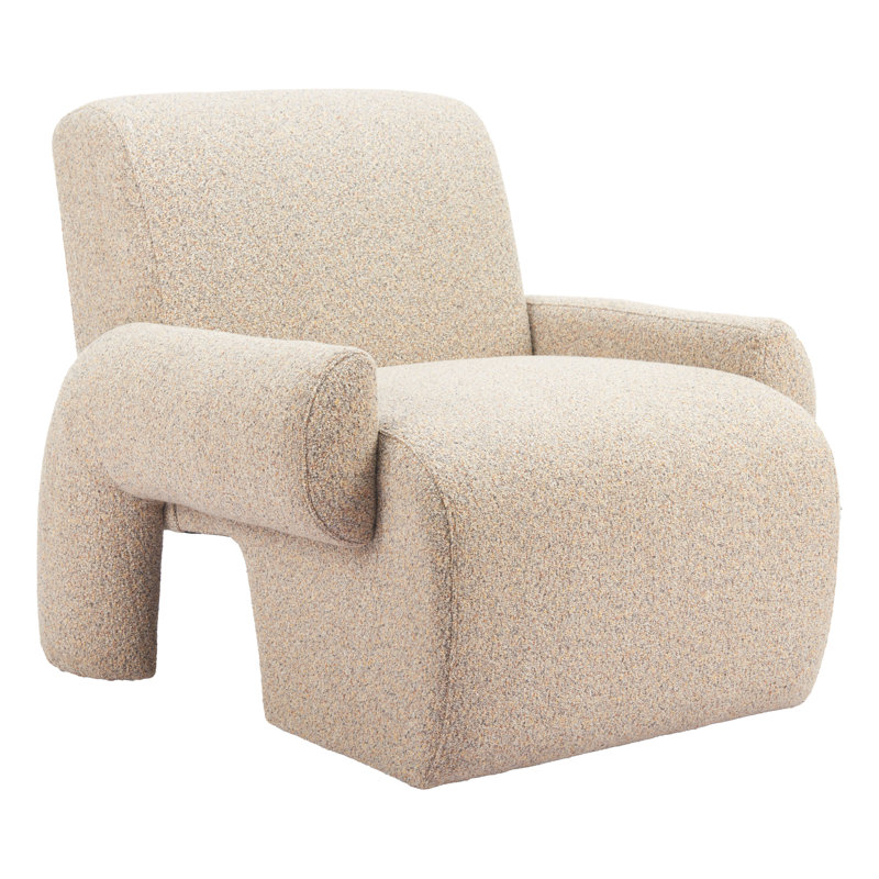 Chaise d'appoint chinée beige