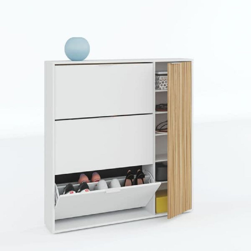 15 Pair Shoe Storage Cabinet