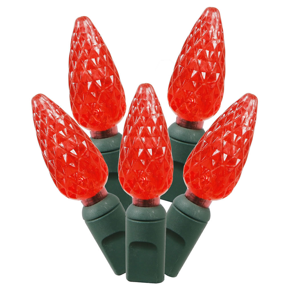 1200'' LED String Lights, Red