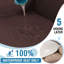 Housse de canapé imperméable et lavable avec sangles élastiques, housse de protection pour canapé pour animaux et enfants (chaise, lait de coco)-413113826-413113830