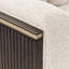 Causeuse West Kensington - chamois / espresso moyen-121891917