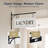 American Art Decor Double-Sided Self-Serve Laundry Metal Sign - Rustic Wall Decor