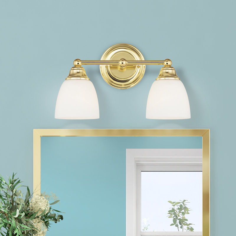 Mayday 2 - Light Dimmable Vanity Light, Polished Brass